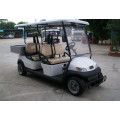 48V battery operated 4 seats electric golf cart with cargo box